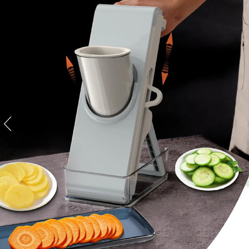 Multifunction Vegetable Slicer Safe Mandoline Slicer For Kitchen Potato Onion Garlic Cucumber Slicer Food Chopper Kitchen Tool