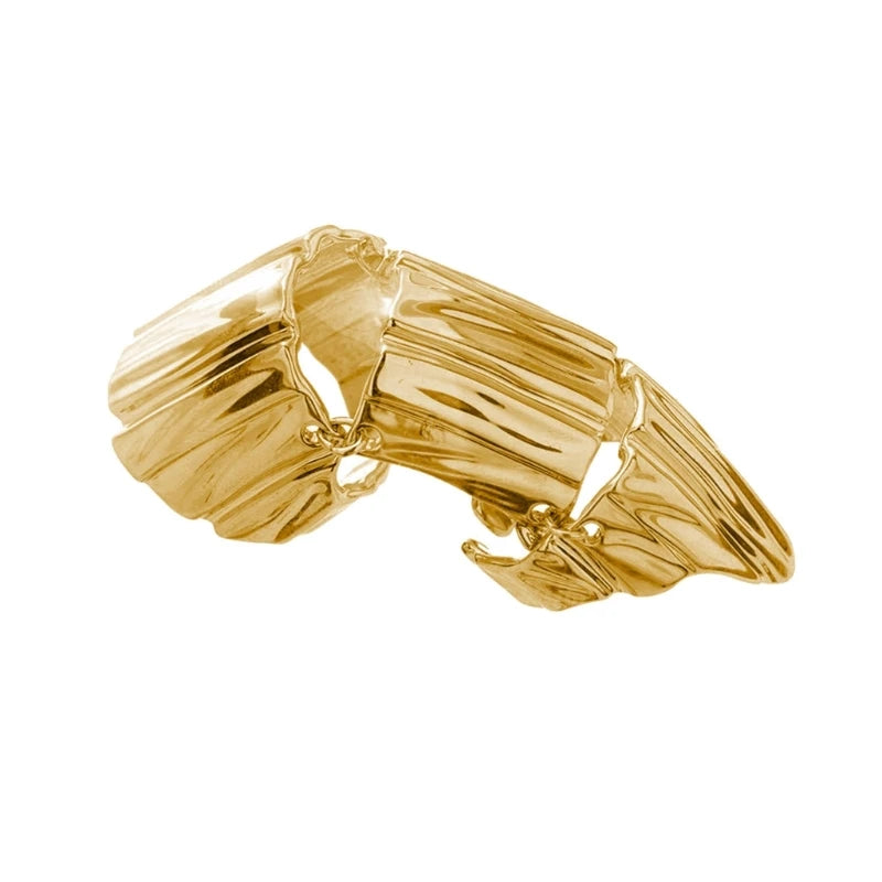 Wide Fold Open Finger Rings Girls Travel Accessories Christmas Anniversary Gift