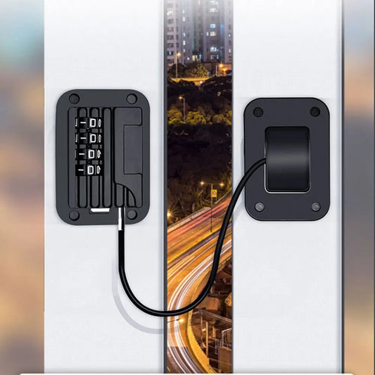 Limiter 4-Wheel Safety Lock Drawer Door Cabinet Protection-Children Code Lock Smart Lock Number Locks Padlock