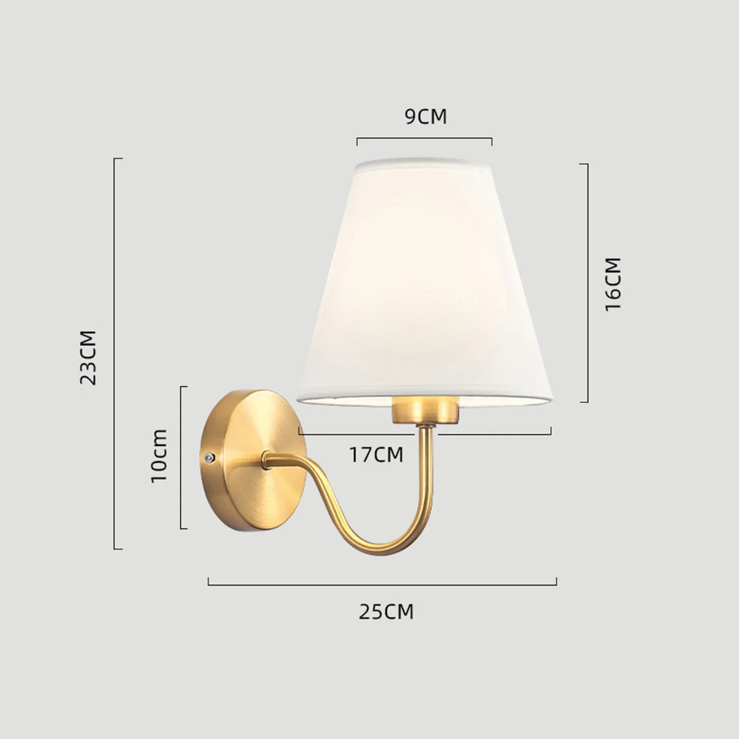 Decorative European Wall Light Fixture E27 Sconce Lantern Lamp Shade for Indoor Living Room Reading Staircase Lighting