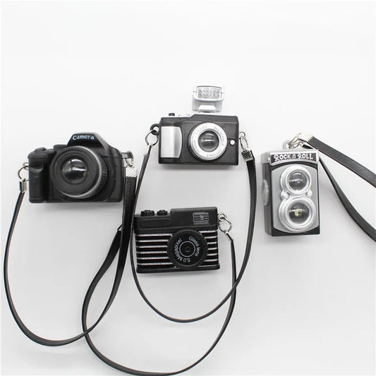 Camera Can Flash 3D Fridge Magnets Resin Creative Refrigerator Magnets Sticker Handicraft Tourist Souvenir Gift Home Decoration