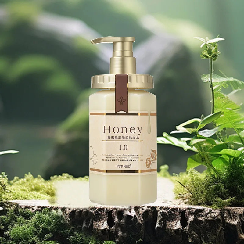 шампунь Nourish Shampoo Conditioner The Hair Honey Shampoo Clean The Scalp Hair Shampoo and Conditioner 탈모샴푸 수향미