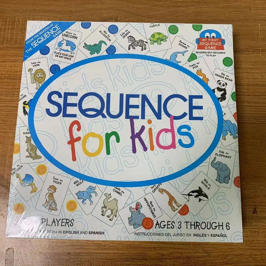 SEQUENCE Board Game for Kids - Exciting and Challenging Game of Strategy and Luck, Play with Friends and Family