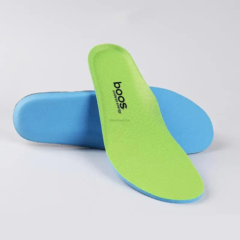 Sports Shock-Absorbing Insoles Soft Breathable Deodorant Cushion Shoe Inserts Running Anti-slip Template for Men Women Insole