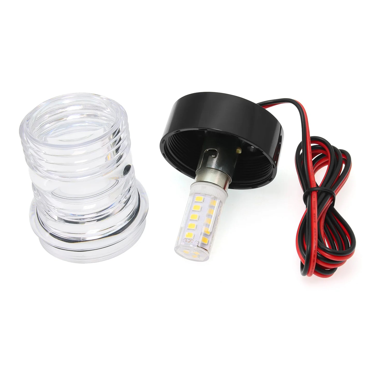 12V LED Navigation Anchor Light 360 Degree All Round For Marine Boat Light Yacht Sailing Lamp Navigation Signal Indicator