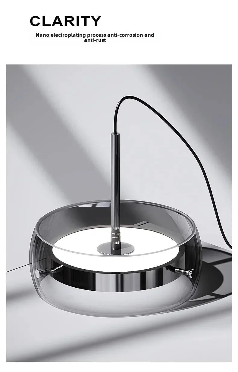 Italian Minimalist Dining Room, Dining Room, Chandelier, High-end Three Head Bar Desk Lamp, Island Table Lamp, Dining Table Lamp