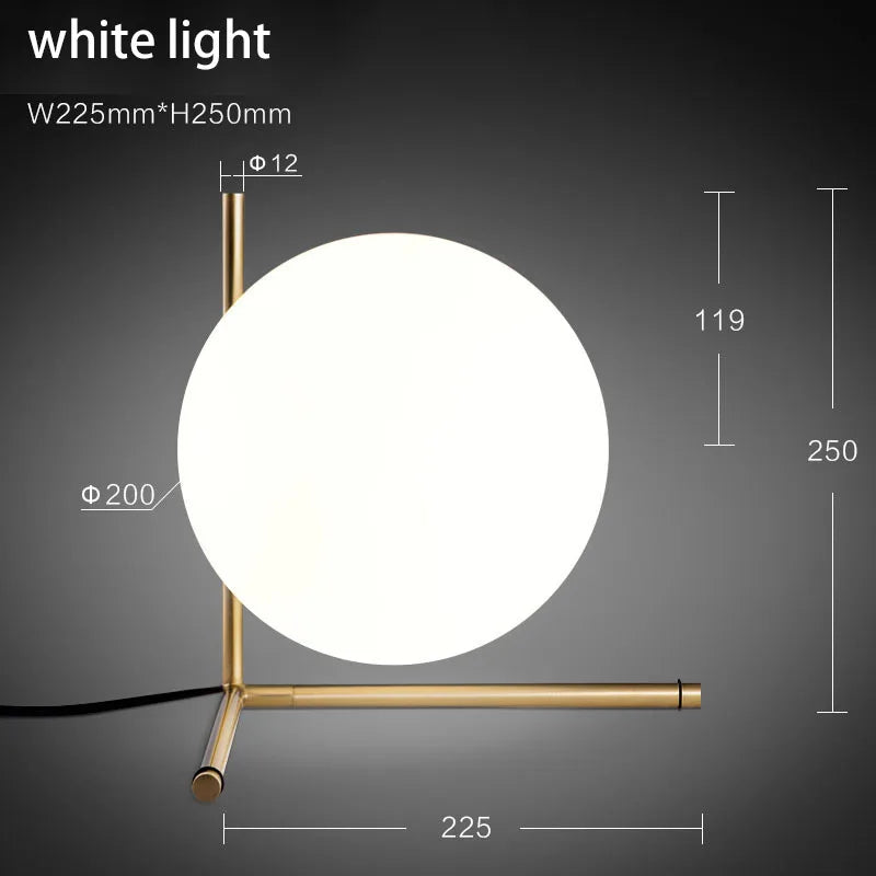 Nordic Creative Ins Style Internet Celebrity Douyin Decorative Lamp Reading Desk Study Modern and Simple Bedroom Bedside Lamp