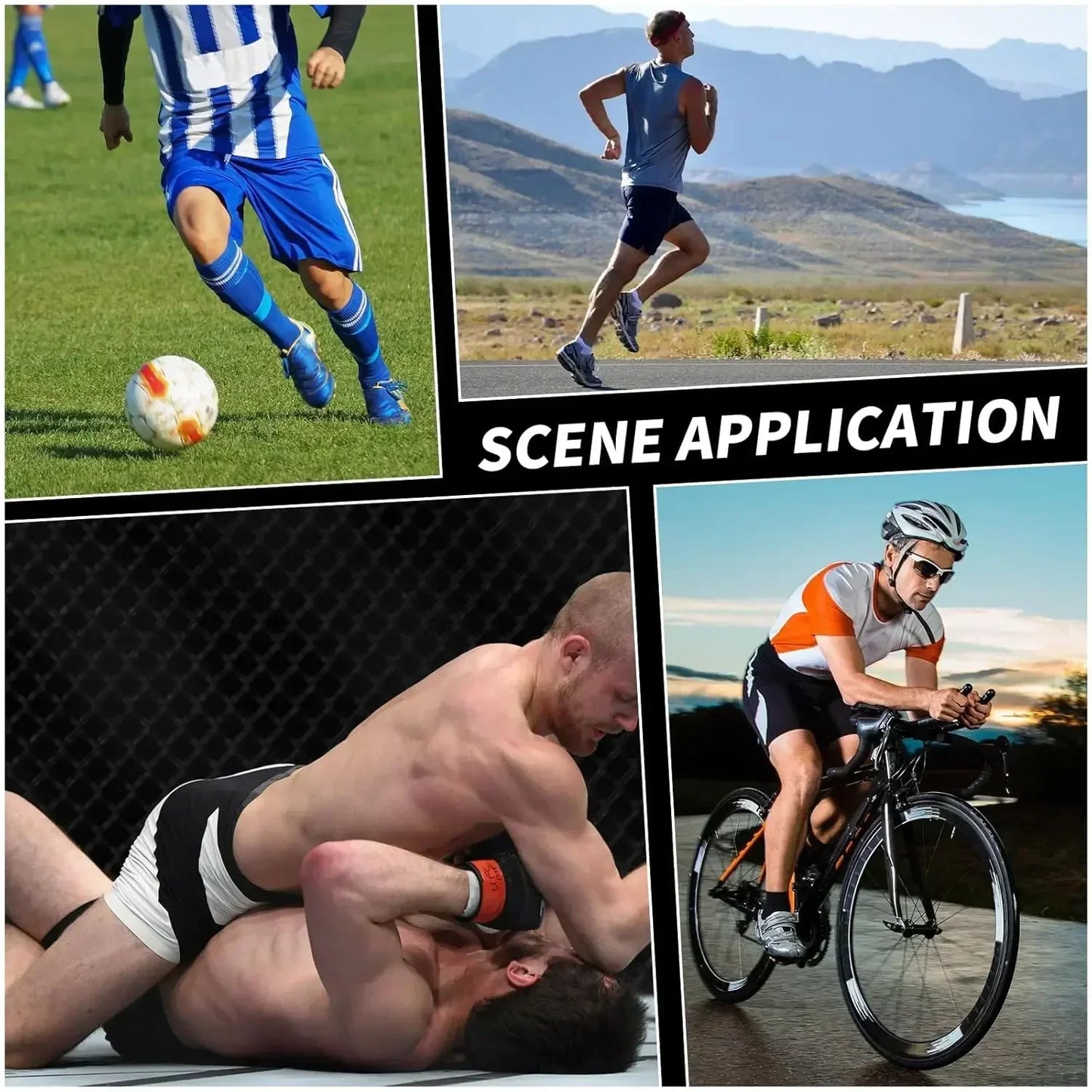 Volleyball Knee Pads for Men Women, Thick Sponge Collision Avoidance Warm, Anti-Slip Knee Sleeve, for Football, Yoga, Dance.