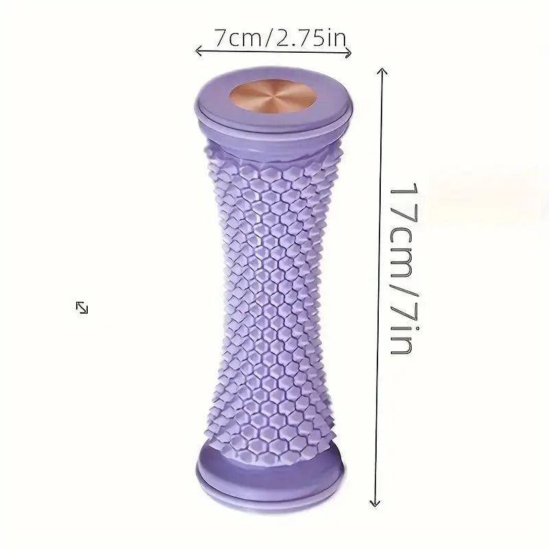 Portable Plantar Fasciitis Massager Foot Roller, an Effective Deep Tissue Muscle Massager and Foot Pain Relief Tool, Ideal as a Relaxation Gift and Reflexology for Nerve Relaxation