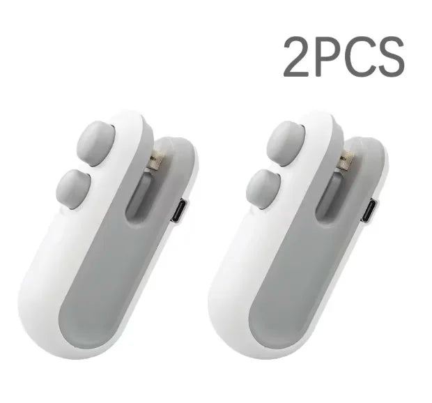 Mini Sealer Portable Mini Sealer 2 in 1 Heat Sealer For Snacks Home use rechargeable sealer Vacuum Sealer Snacks plastic bag