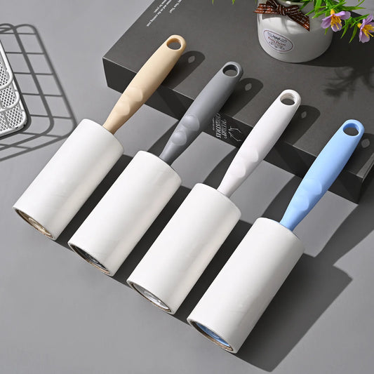 1PC Adhesive Tear Type Roller Dust Paper Portable Cloth-Removing Sticky Roller Brush Clothes Lint Remover Lint Rollers Brushes