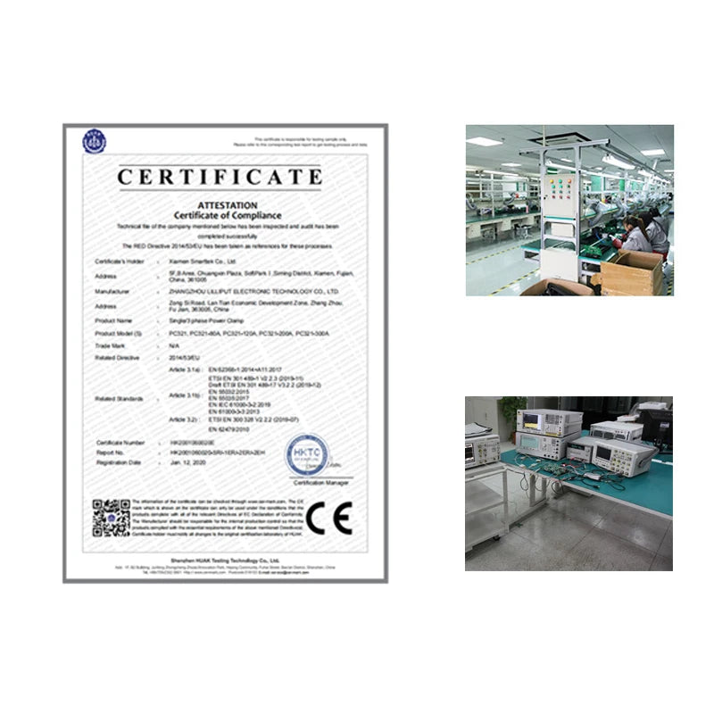 Tuya Smart Life WiFi Digital Energy Meter 80A with CT Clamp Sensor App Real-time Monitor Power Consumption 110V 240V 50/60Hz