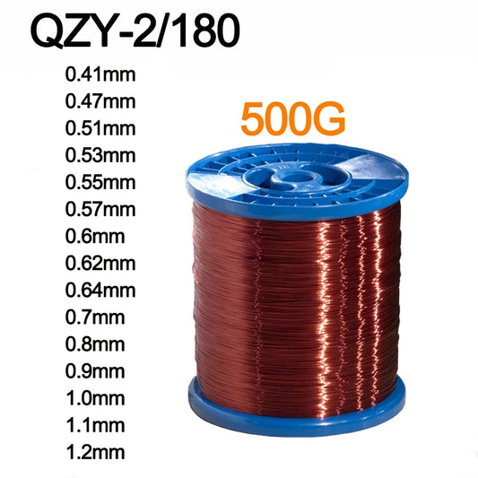 copper lacquer wire 0.47mm -1.2mm Cable Copper Wire Magnet Wire Enameled Copper Winding Wire Coil high-temperature Copper Wire