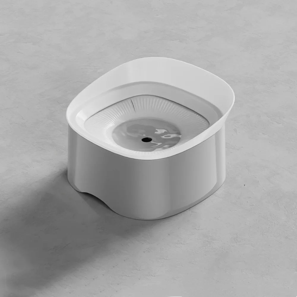 Spill-Proof Dog Floating Bowl No Wet Mouth Detachable Pet Water Dispenser Plastic Large Capacity Automatic Drinking Bowl Home