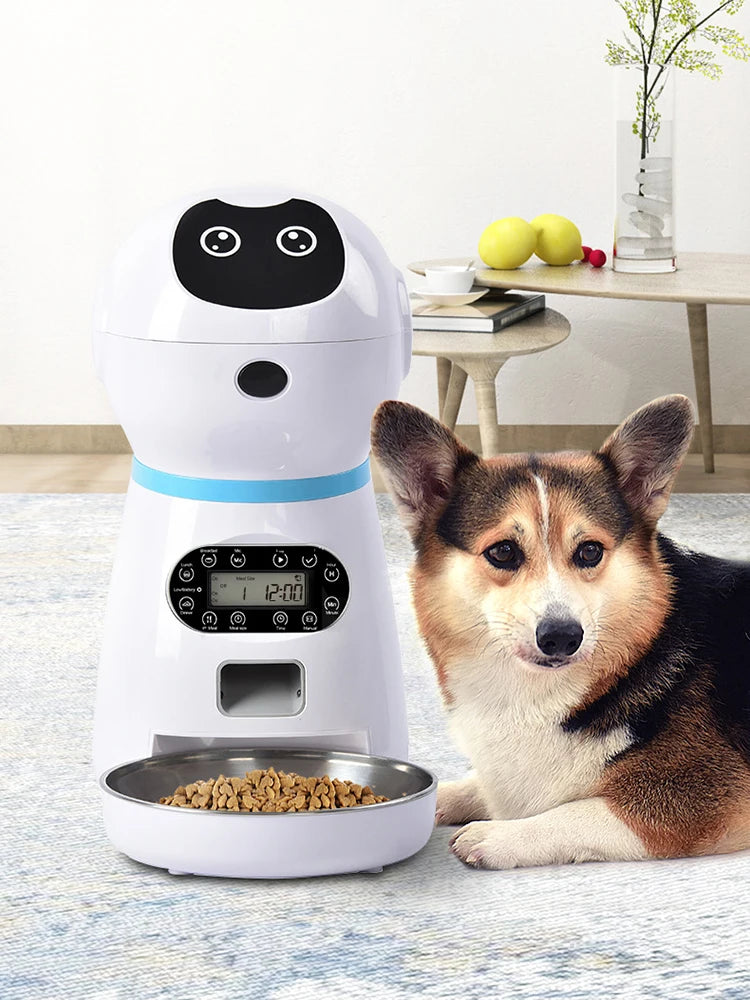 1PC Intelligent Pet Feeder - Cat And Dog Feeding Device - Automatic And Precise Feeding Intelligent Feeder