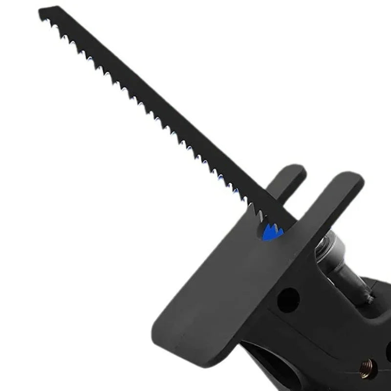 Electric drill modified electric saw portable reciprocating saw curve saw converter with 3 saw blades