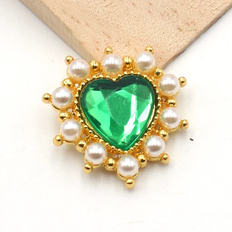 23MM fashion pearl and peach alloy accessories Diy wedding dress hair accessories invitation jewelry decorative accessories