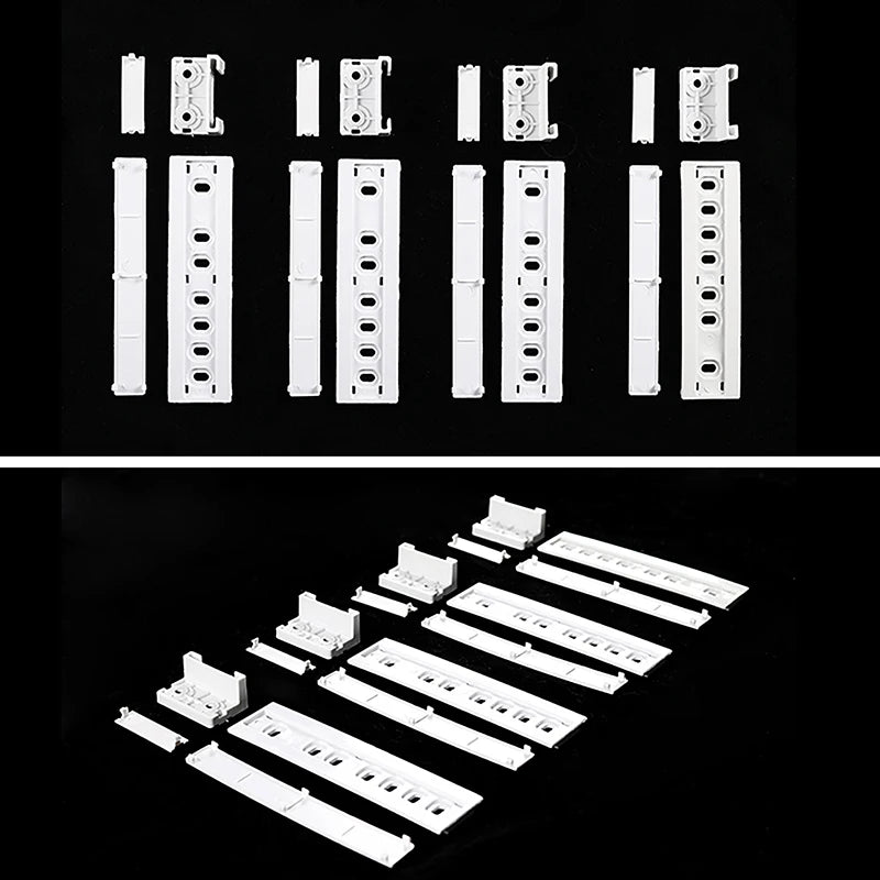 1 Set Embedded Refrigerator Slide Rail For Fridge Door Slide Rail Mounting Kit Refrigerator Door Sliding Guide Moving Slide