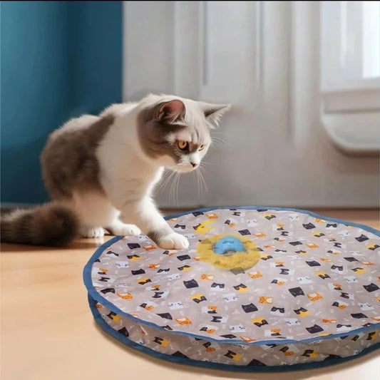 Interactive Cat Toy with 3 Modes New Cat Interactive Ball Toy Auto on/Off Motion Activated Fun Hide & Seek Game for Cats Dogs