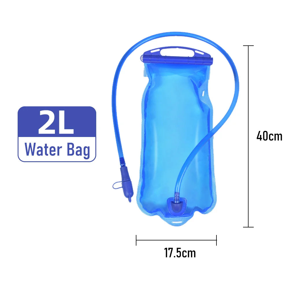 ThinkRider Water Bladder Water Reservoir Hydration Pack Storage Bag BPA Free - 1L 1.5L 2L 3L Running Hydration Vest Backpack