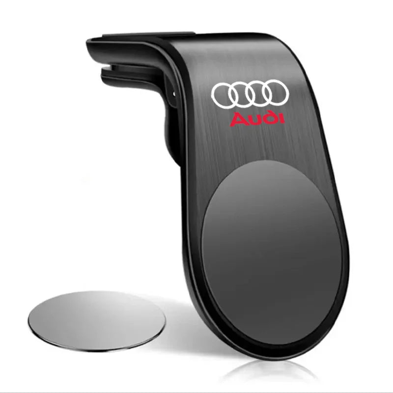 Magnetic Car Phone Holder in Car Phone Stand Clip Mount Car Accessories for Audi SLine RS Logo A3 A4 A5 A6 A7 A8 Q3 Q5 RS3 RS4