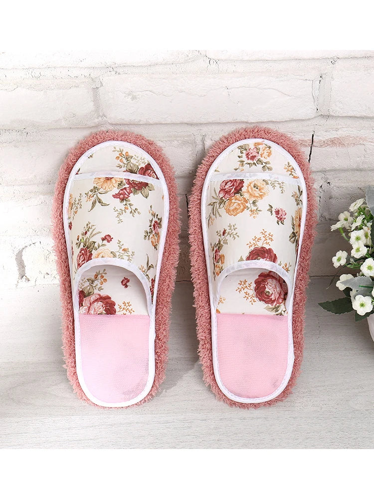 Chenille Lazy Floor Slippers Cover Cleaning Floor Removable Cleaning Floor Slippers