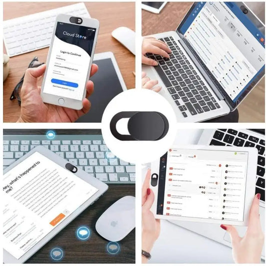5/10 Pcs Webcam Cover Tablet Laptop Camera Covers Slider Mobile Phone Antispy For iPad PC Macbook Tablet Lenses Privacy Sticker