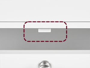 VASAGLE Bathroom Cabinet with Laundry Baskets, Bathroom Storage Unit with 2 Drawer and 2 Laundry Hampers