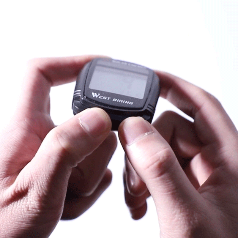 WEST BIKING Bike Computer Speedometer Odometer Multifunctional Cycling Computer Rainproof Solar Power Bicycle Wireless Computer
