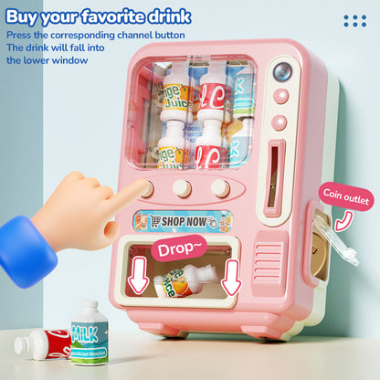 Mini Double Door Refrigerator  Simulation Fridge Kitchen Furniture Pretend Play Educational Toy Home Accessories Children's Gift