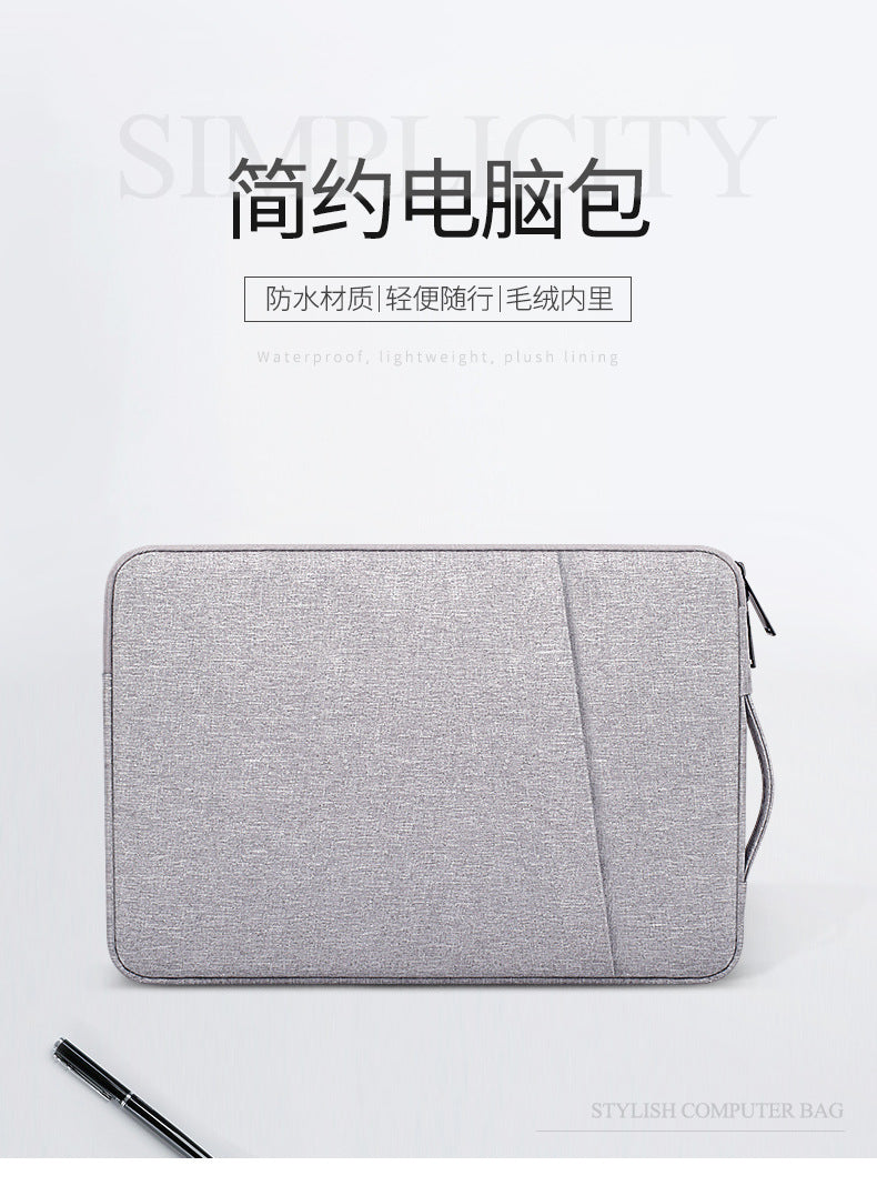 Laptop Bag Sleeve Notebook Case For 13.3 14 15 15.6 inch HP Acer Xiami ASUS Lenovo Macbook Air Pro 13 16 Waterproof Laptop Cover