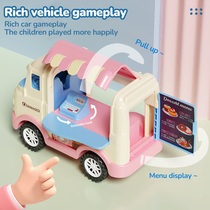 Mini Double Door Refrigerator  Simulation Fridge Kitchen Furniture Pretend Play Educational Toy Home Accessories Children's Gift