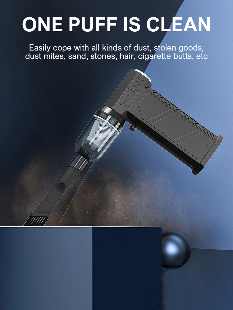 X9 Violent Fan 300000RPM Powerful Air Blower Vacuum Cleaner Type-C Charging Strong Winds 58m/s Brushless Turbo Jet Blower Dryer