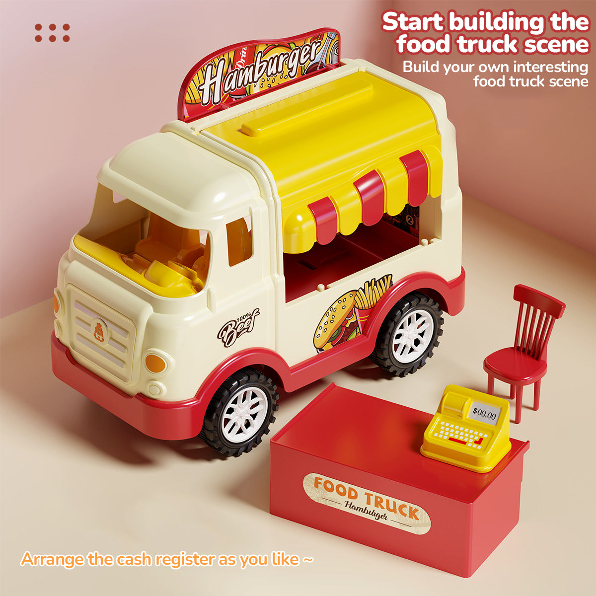 Mini Double Door Refrigerator  Simulation Fridge Kitchen Furniture Pretend Play Educational Toy Home Accessories Children's Gift