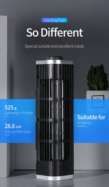 llano Laptop Radiator Laptop Cooler Laptop Stand Adjustable Size Wind Speed With RGB Light