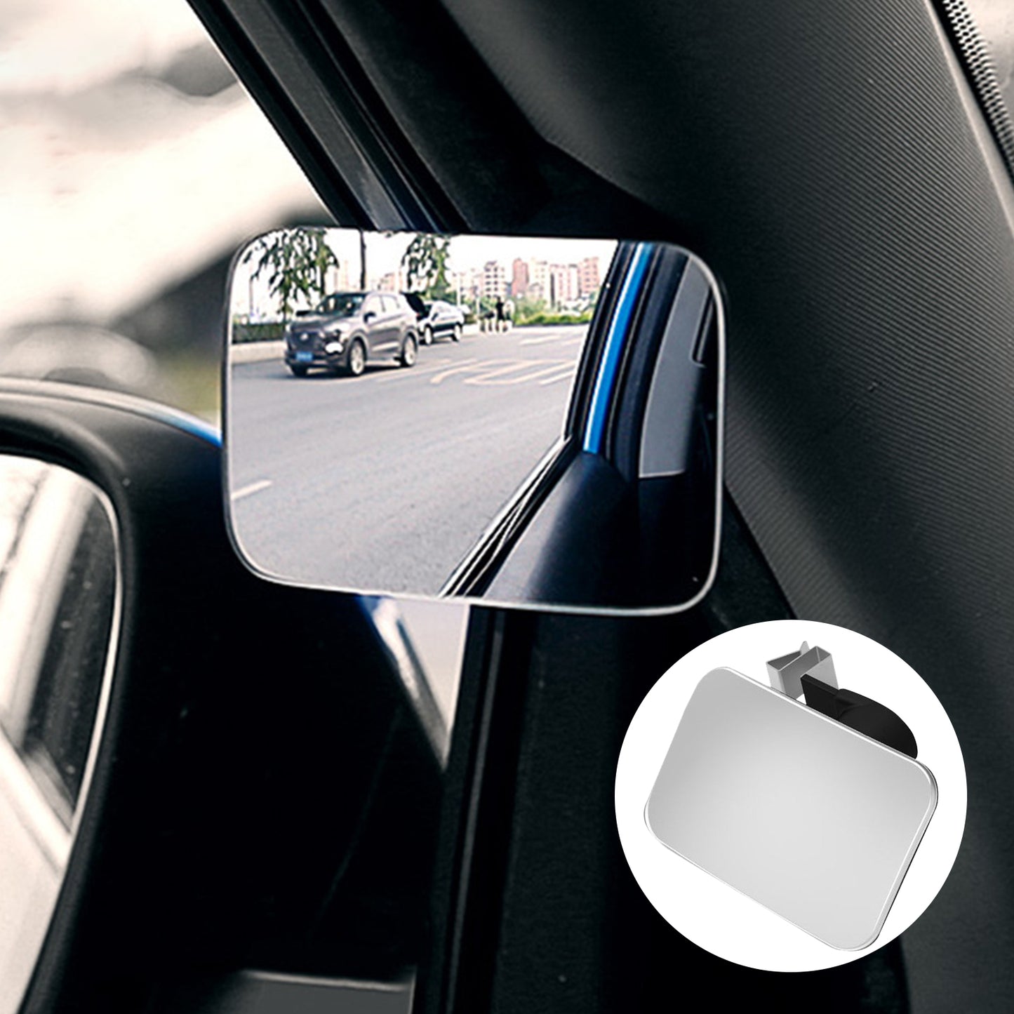 Car Rear view mirror Wheel Blind Spot Small Round Mirror 360 Degree Adjustable additional car mirrors Auxiliary Auto Mirror