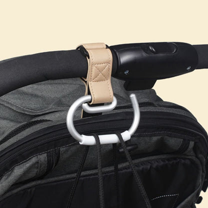 PU Baby Stroller Hooks Cart Organizer Solid Color Hanging Hook Stroller Accessories Cartoon Stroller Accessories Baby