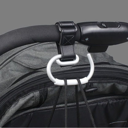 PU Baby Stroller Hooks Cart Organizer Solid Color Hanging Hook Stroller Accessories Cartoon Stroller Accessories Baby
