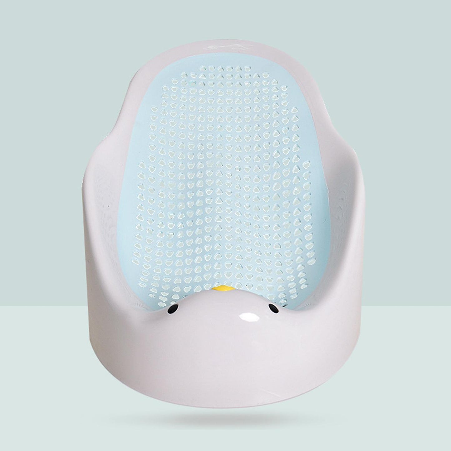 Baby Bath Support Portable Soft Non-Slip Lounger for 0-6 Months Infant blue