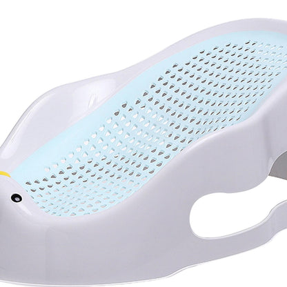 Baby Bath Support Portable Soft Non-Slip Lounger for 0-6 Months Infant blue