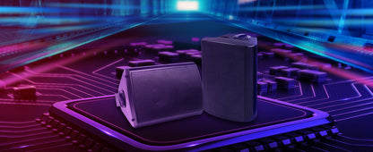 Herdio 5.25'' 600W 4PCS Outdoor Bluetooth Speakers Waterproof Wired Wall Mount Weatherproof Loudspeaker System For Garden Patio