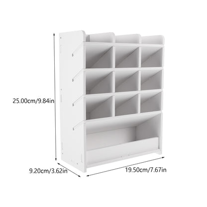 Desktop Storage Box Wood Office Stationery Organizer School Office Pen Stand Living Room Coffee Table Remote Control Organizer