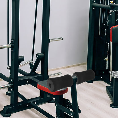 4pcs Foot Foam Pads Black Foam Rollers Replacement For Leg Extension For Weight Bench Home Bench And Gym Workout Machines