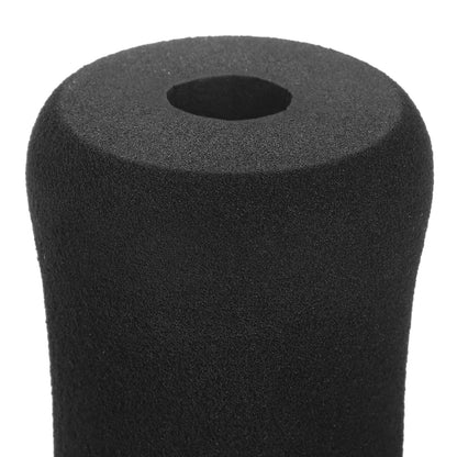 4pcs Foot Foam Pads Black Foam Rollers Replacement For Leg Extension For Weight Bench Home Bench And Gym Workout Machines