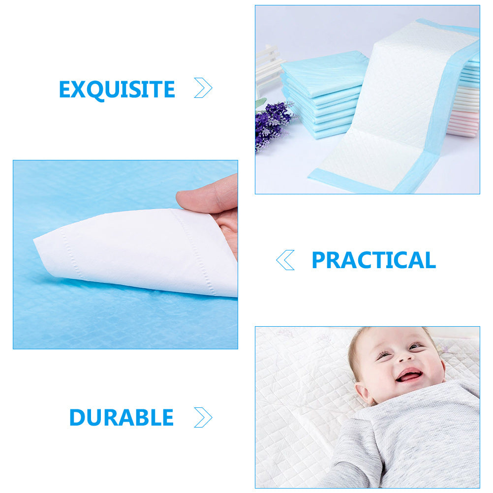 20 Pcs Disposable Waterproof Changing Pad Diaper Changing Pad Non Woven Changing Mat Baby Shower Gift Newborns Travel Pee Pad