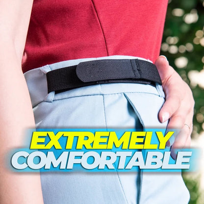 No Buckle Belt Stretch Elastic Jeans Belt Belt Buckle Elastic Waistband Lazy Invisible Belt Universal No Buckle Elastic Belt