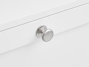 VASAGLE Bathroom Cabinet with Laundry Baskets, Bathroom Storage Unit with 2 Drawer and 2 Laundry Hampers