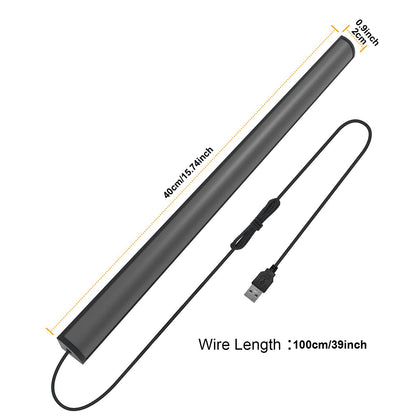 Smart RGB LED Under Monitor Light Bar Bluetooth APP Remote Control Computer Lamps Music Sync Timer Screen Hanging Desk Light