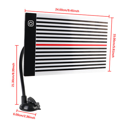 Car Dent Removal Tools LED Light Line Board Tools Car Accessories Auto Paintless Dent Wire Board Reflectors Lamp Repair
