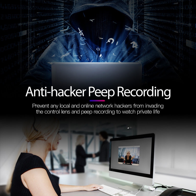 ANMONE Webcam Cover Privacy Protective Cover Mobile Computer Lens Camera Cover  Anti-Peeping Protector Shutter Slider